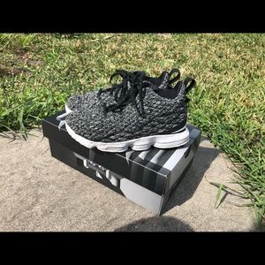 Lebron size 2 boys shoes